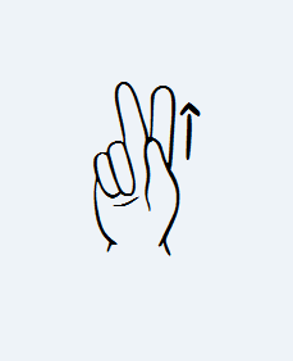 K em Língua de Sinais